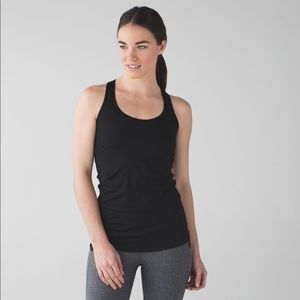 Lululemon Cool Racerback II Tank in true black